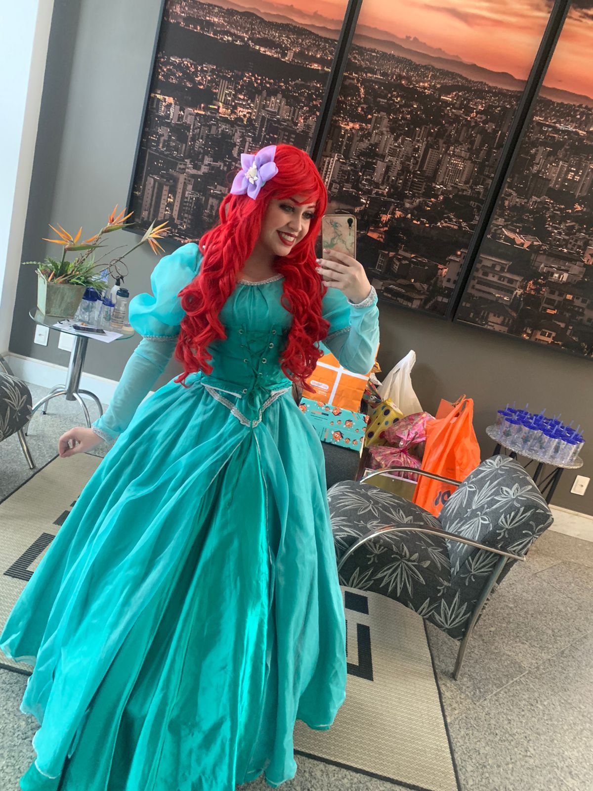 Ariel Vestido de Princesa