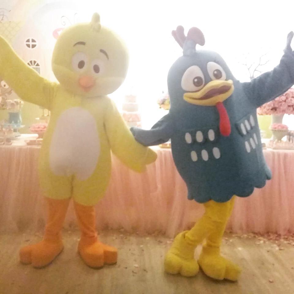 Galinha Pintadinha e pintinho amarelinho